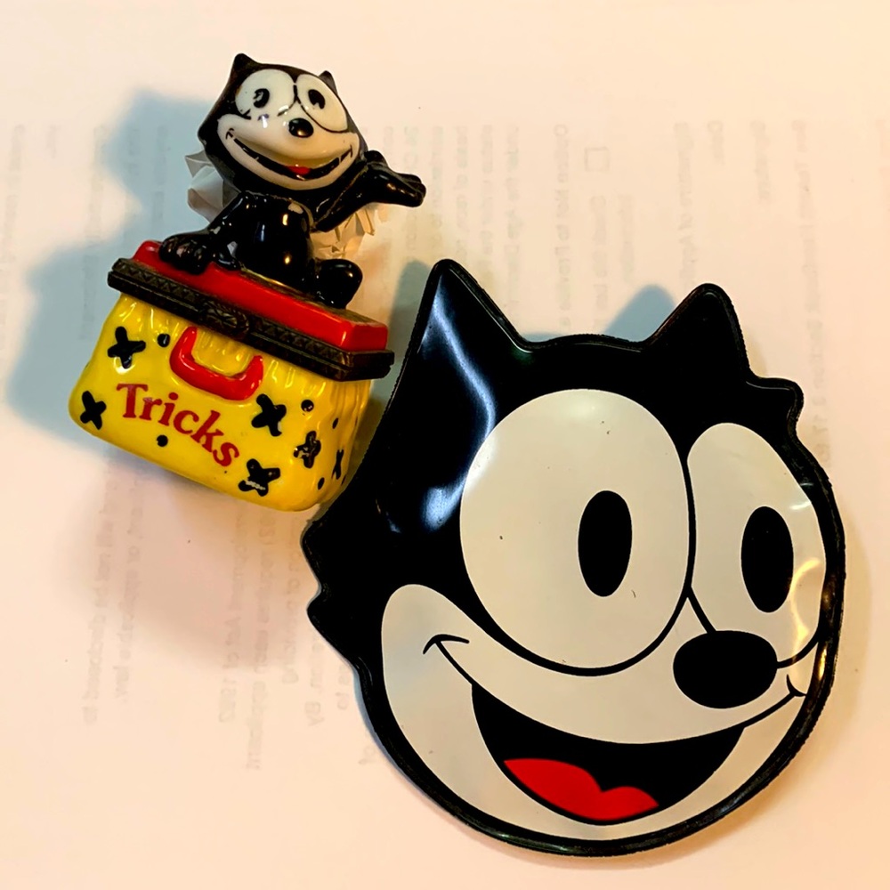 Felix The Cat Key Chain 4” and Felix with Magic Bag